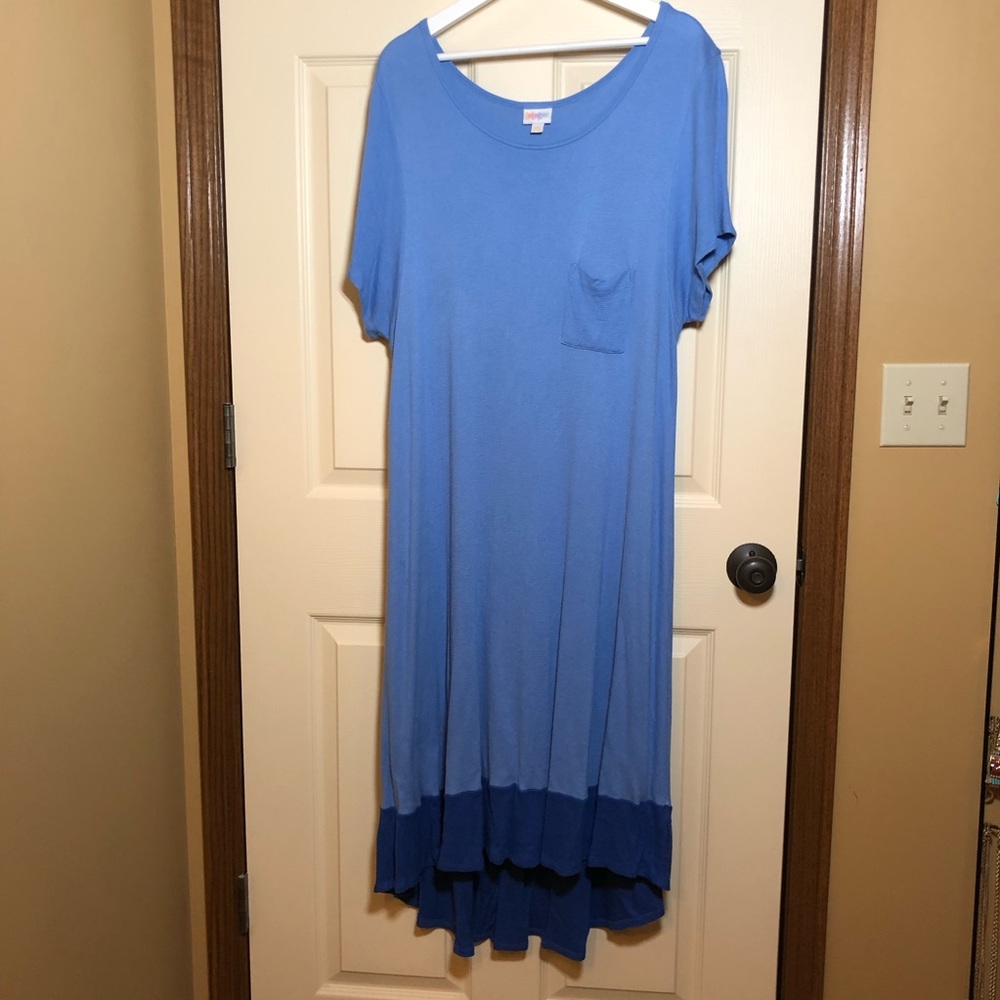 LuLaRoe Dipped Carly 3x Gently used